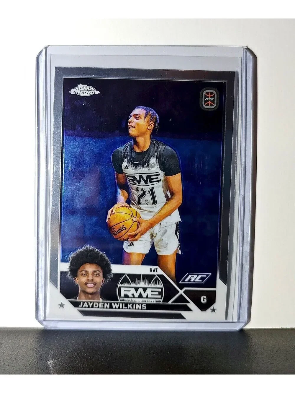 Jayden Wilkins Rookie Card 2023-24 Topps Chrome Overtime #91 RWE